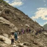 मणिमहेश यात्रा में बारिश और भूस्खलन से फंसे श्रद्धालु